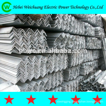 High quality galvanized steel pole/cross arm/steel angle/channel steel for overhead line hardware